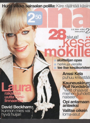 Anna n:o 23 2004 Laura & Saimi. Rolf. David. Anssi.