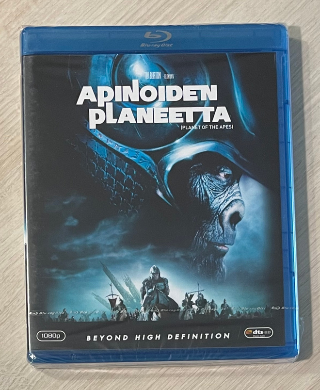 Tim Burton: APINOIDEN PLANEETTA (2001) Mark Wahlberg (UUSI)