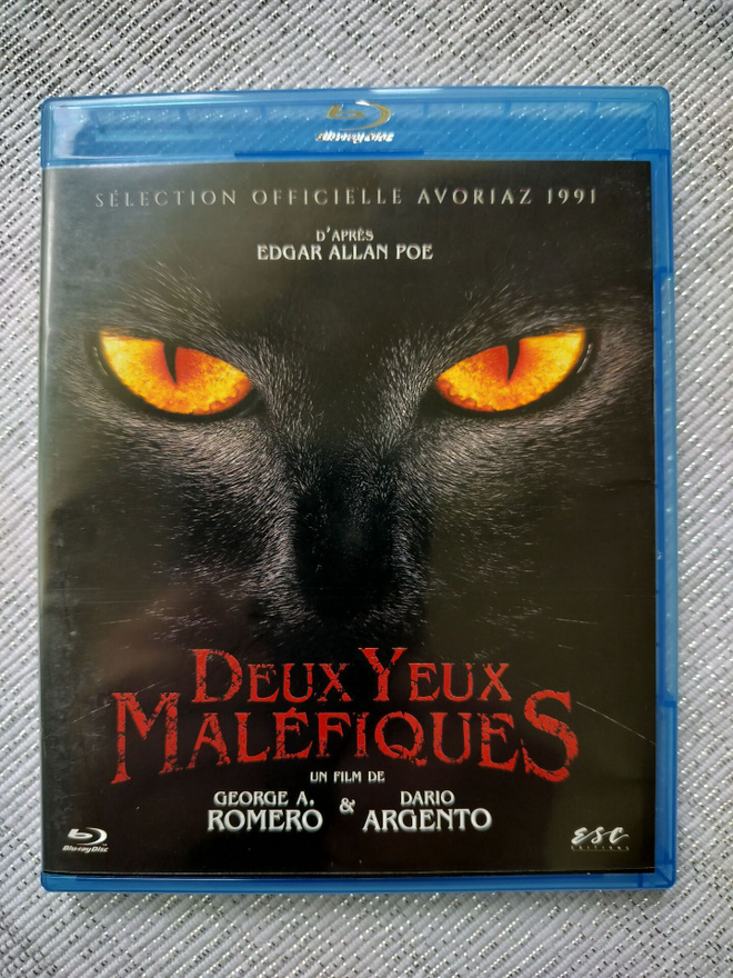 Two evil eyes (Romero/Argento) blu-ray