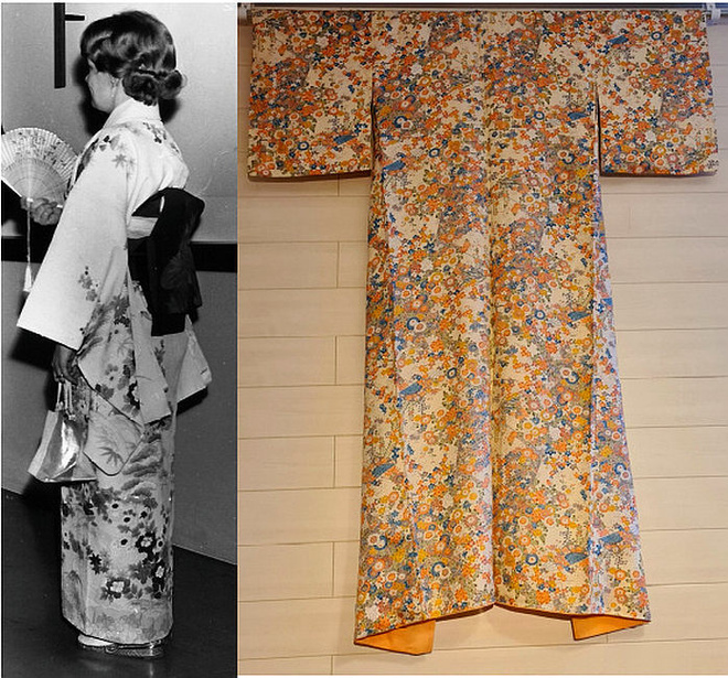 Kimono (Hand made in Japan) 60-luku