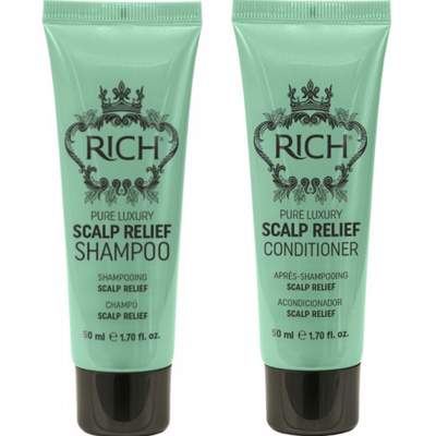 Rich Pure Luxury Scalp Relief Shampoo & Conditioner 2 x 50ml