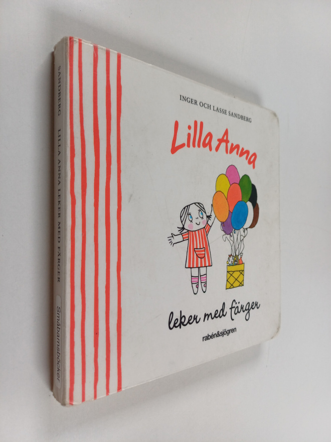 Inger Sandberg : Lilla Anna leker med färger