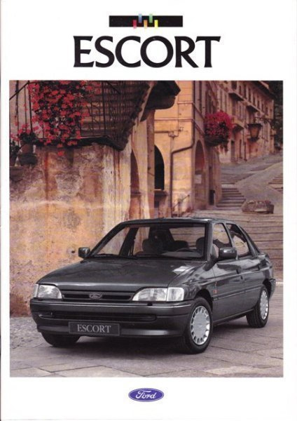 Ford Escort -esite, 1991