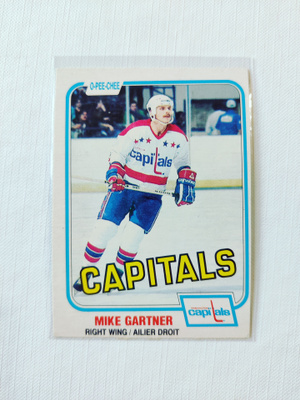 81-82 Opc - Mike Gartner