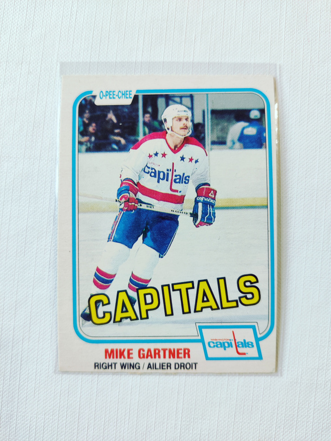 81-82 Opc - Mike Gartner