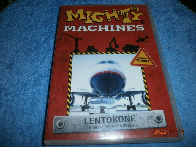 MIGHTY MACHINES    -   DVD