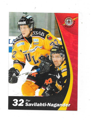 2006-07 SHL Elitset #215 Per Savilahti-Nagander Luleå Saipa