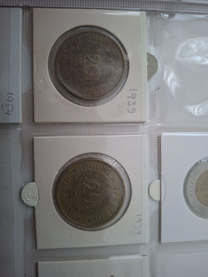 20 markkaa 1939 2kpl