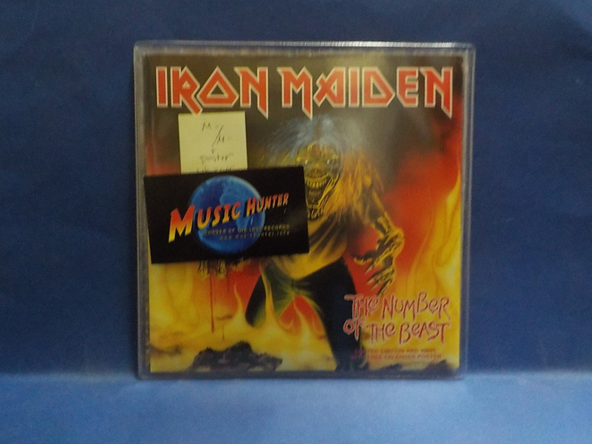 IRON MAIDEN - THE NUMBER OF THE BEAST M-/M- UK 2005 7"