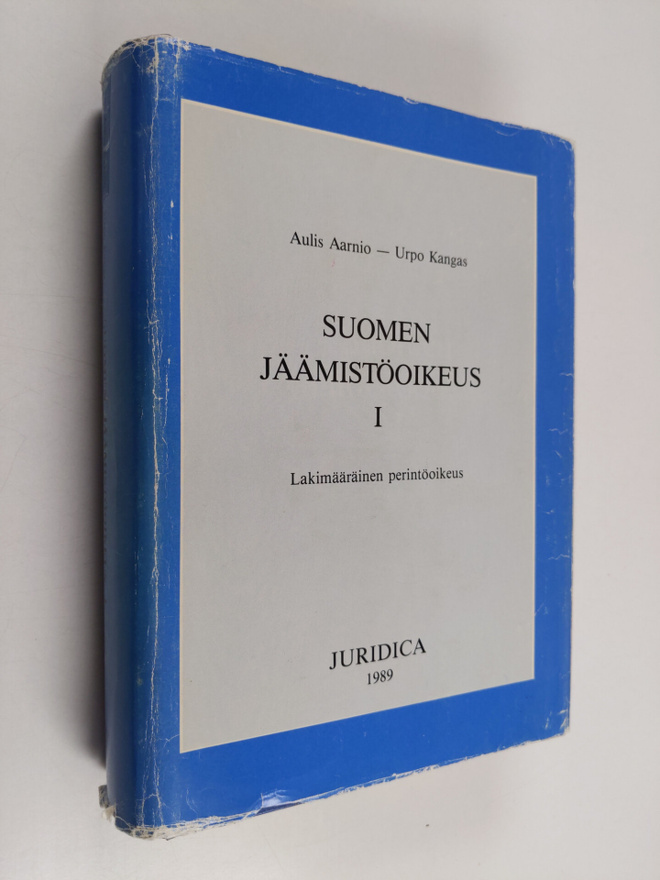Aulis Aarnio : Suomen jäämistöoikeus 1 : Lakimääräinen pe...