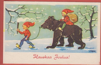 B Uttuslien Tontut ja karhu