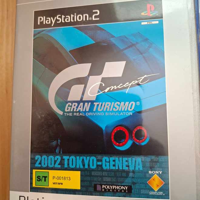 PS2 Gran Turismo Concept 2002 Tokyo Geneva CIB