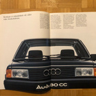 Esite Audi 80 B2 vuodelta 1986 VAG - pikkukuva 3