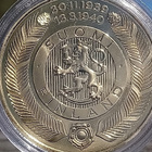 Talvisota 1939-1940. Kullanvärinen kolikko kapselissa. Halka - pikkukuva 3