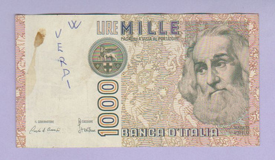 Italia 1000 Lire v.1982 P-109