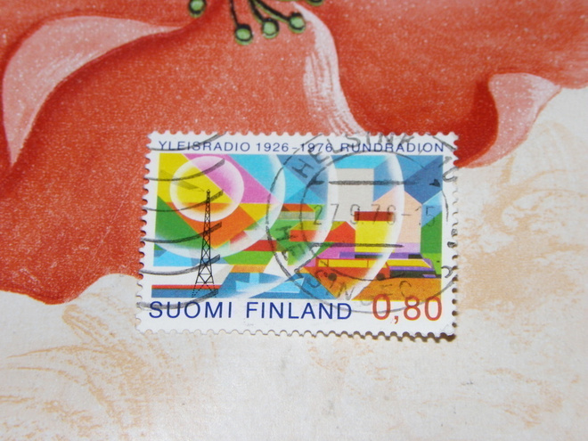 Yleisradio 1926-1976 1976 Lape 788 hyvä leima