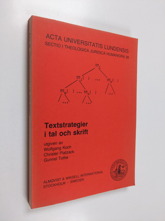 Textstrategier i tal och skrift