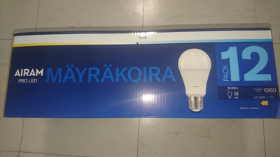 AIRAM pro LED E27 9,6W 4000K 1060 Lumen 12kpl