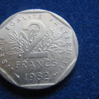 2 francs 1982. Ranska-France - pikkukuva 1