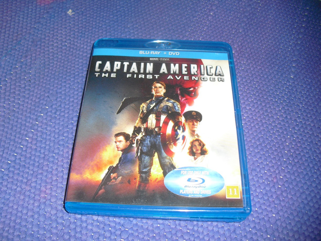 CAPTAIN AMERICA: The First Avenger (Chris Evans) BD+DVD***
