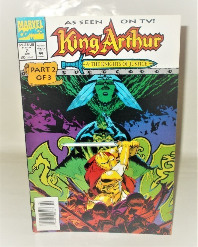 KING ARTHUR & THE KNIGHTS OF JUSTICE  #2 (1994)