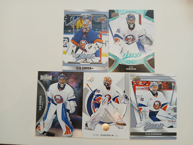Ilya Sorokin x 5kpl / New York Islanders
