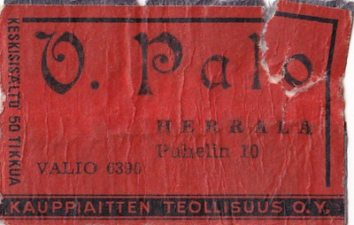 Herrala, V. Palo   , Valio 6390     b514
