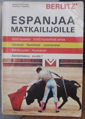 Espanjaa matkailjoille.  Berlitz 1975. 193 s.