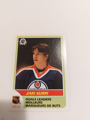 1986-87 O-Pee-Chee #258 Jari Kurri LL