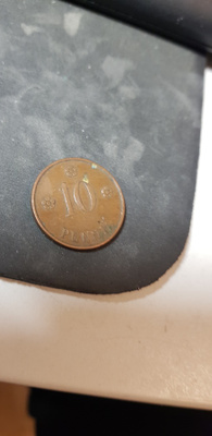10 PENNIÄ 1928  KL 5
