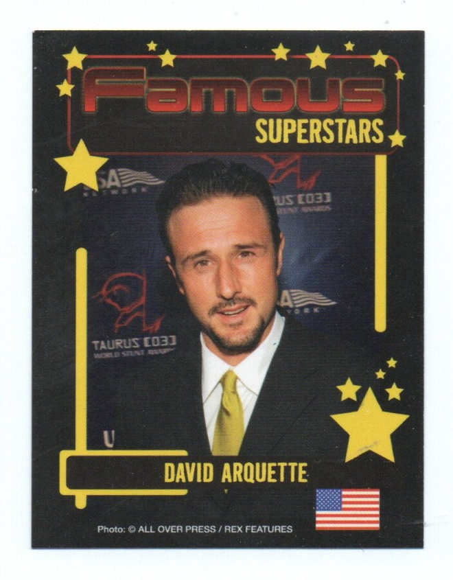 Famous Suberstars n:o 076 DAVID ARQUETTE