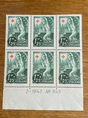 PR 1945 1,25MK+25PEN NUMERO KUUSILO**