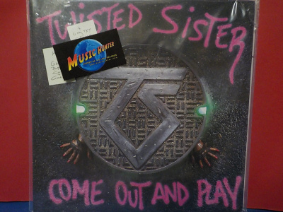 TWISTED SISTER - COME OUT AND PLAY GER -85 M-/EX LP