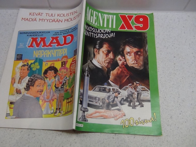 AGENTTI  X9 No: 4  1987
