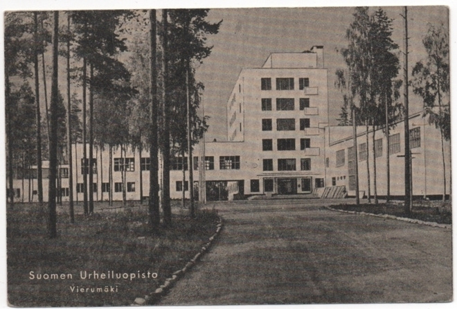 Vierumäki Suomen urheiluopisto 50-luku