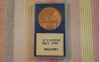 Fidem XXII  1990 Helsinki mitali