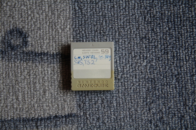 Gamecube : 4MB / 59 Block muistikortti [aito Nintendo NGC]