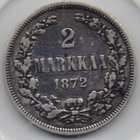 1872 1 markka kl4 - pikkukuva 1