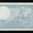 Ranska 10 Francs 10.10.1940, Minerve modifioitu, P-84 F+ - pikkukuva 2