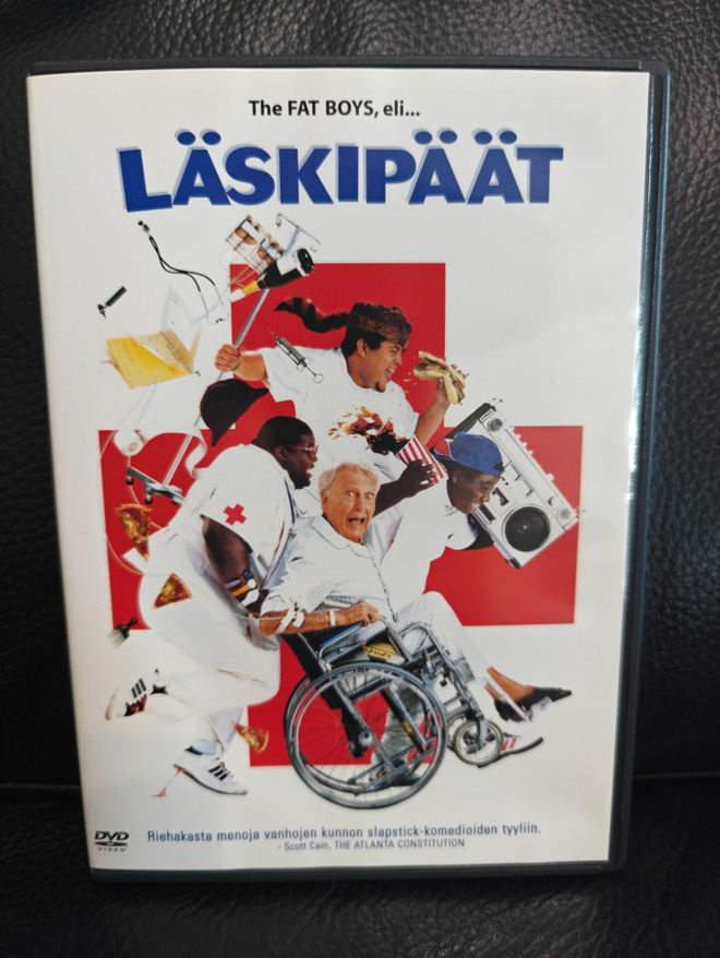 Läskipäät - Disorderlies (1987) DVD Suomijulkaisu