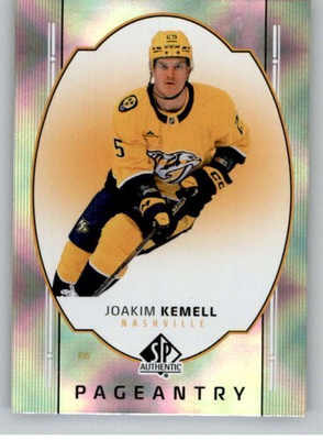 Joakim Kemell 25-26 SP Authentic #P-18 Pageantry