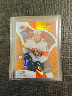 Anton Lundell - 21-22 UD Allure Rookie Leopard
