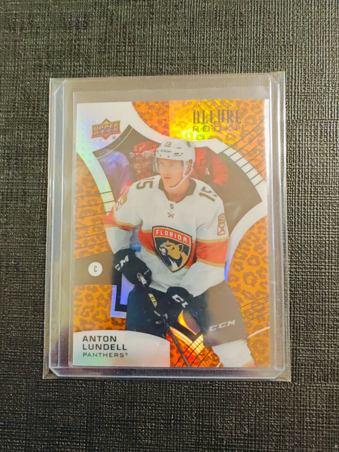 Anton Lundell - 21-22 UD Allure Rookie Leopard