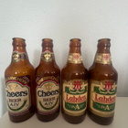 Vintage olutpullot – Sinebrychoff Cheers & Lahden IVA, 4 kpl - pikkukuva 1