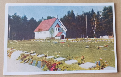 Oulu, sankarihaudat ja hautauskappeli, vanh. väripk, ei p.