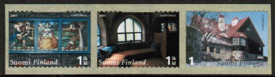2005 Hvitträsk postituore 3-rivilö ikimerkkejä.