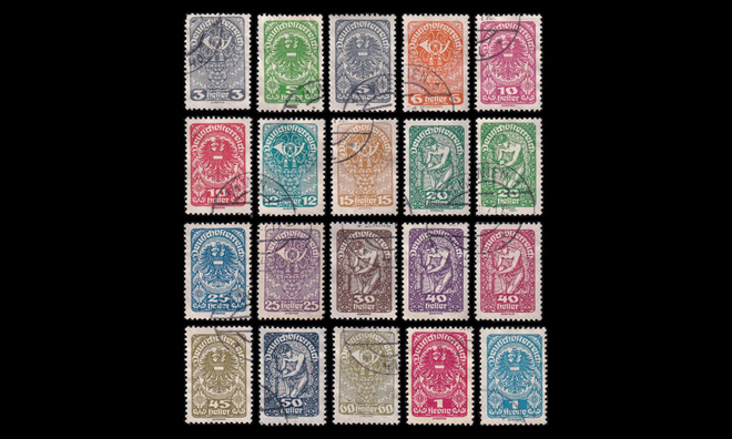 Itävalta 255-74x o Käyttösarja (1919)