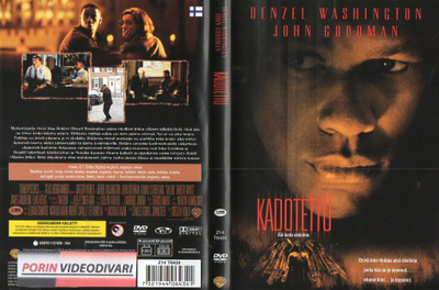 Kadotettu (Fallen)	(2 877)	K	-FI-	DVD	suomik.		denzel washin