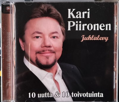 KARI PIIRONEN-10 UUTTA&10 TOIVOTUINTA JUHLALEVY-CD,TATSIA