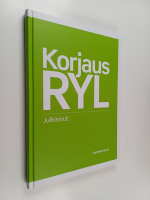 KorjausRYL : rakennustöiden yleiset laatuvaatimukset : ju...